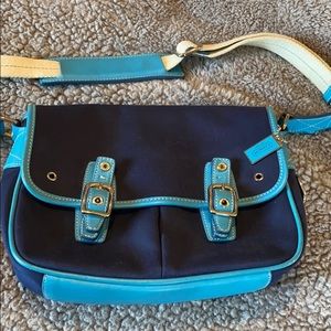 Coach cross body bag used